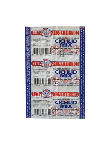 RUTO - Cichlid Mix - Bloc - 20x100 g