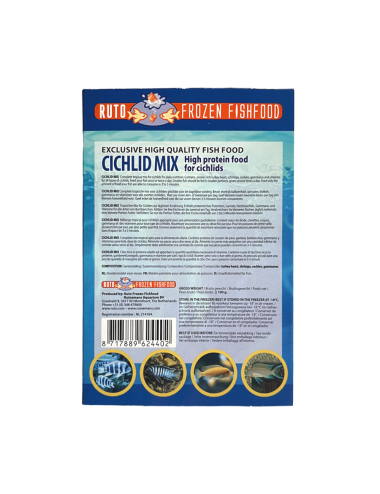 RUTO - Cichlid Mix - Bloc - 20x100 g
