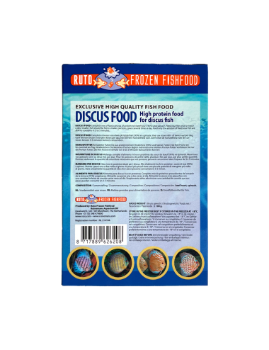 RUTO - Discus Food - Bloc - 20x100 g