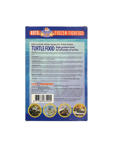 RUTO - Turtle Food - Bloc - 20x100 g