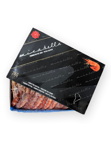 Whole raw shrimps - Block - 20/30 ppk