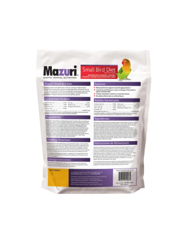 MAZURI - Small Bird Diet - 1,13 kg