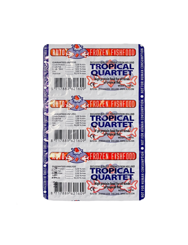 RUTO - Tropical Quartet - Block - 20x100 g