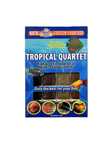 RUTO - Tropical Quartet - Block - 20x100 g