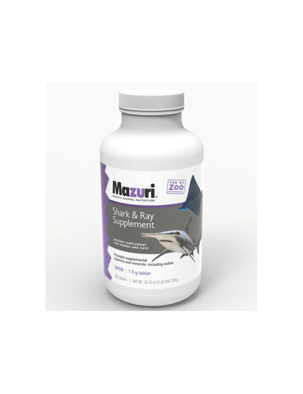 MAZURI - Shark & Ray Supplement 1,5 g