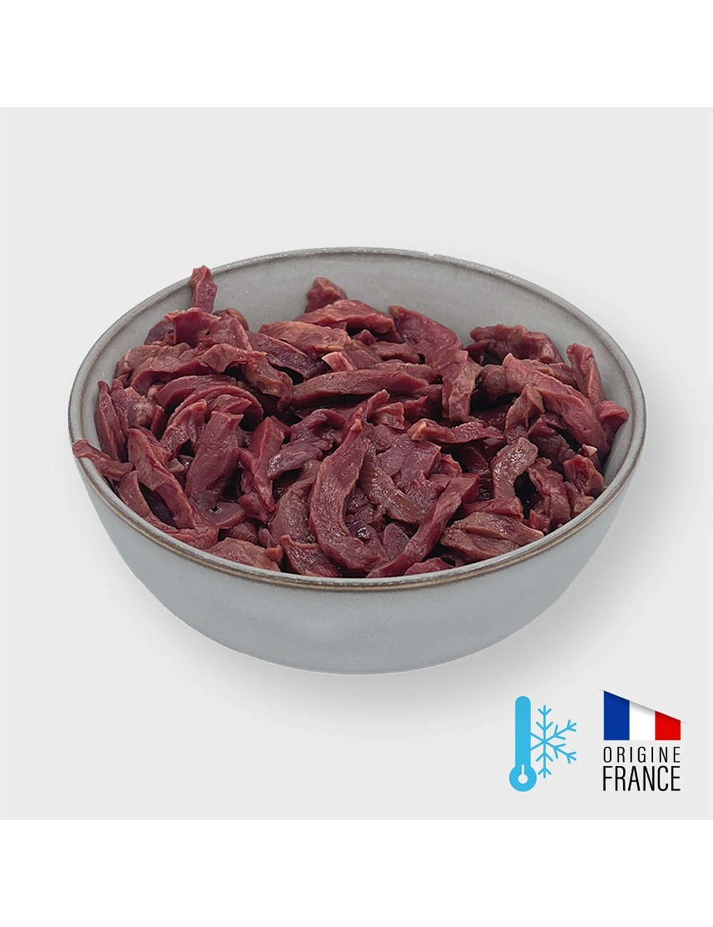 SAINT LAURENT - Boeuf - Coeur - Lanières - 10x2,5 kg