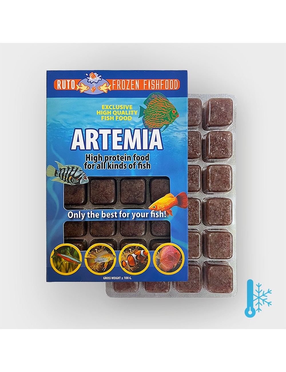 RUTO - Artemia - Bloc - 20x100 g