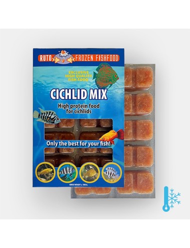 RUTO - Cichlid Mix - Bloc - 20x100 g