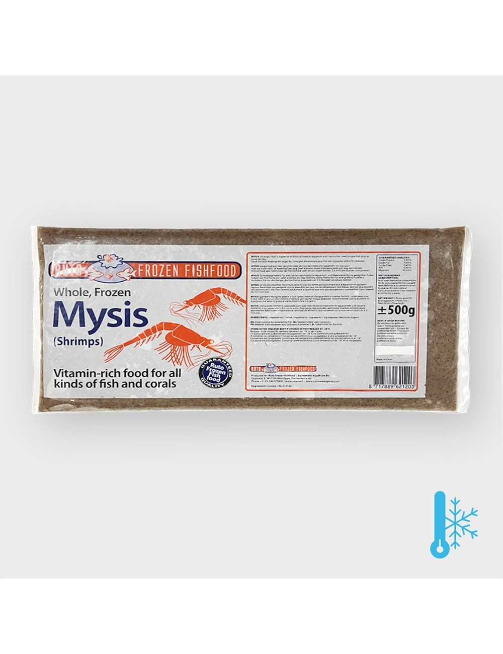 RUTO - Mysis - Bloc - 500 g