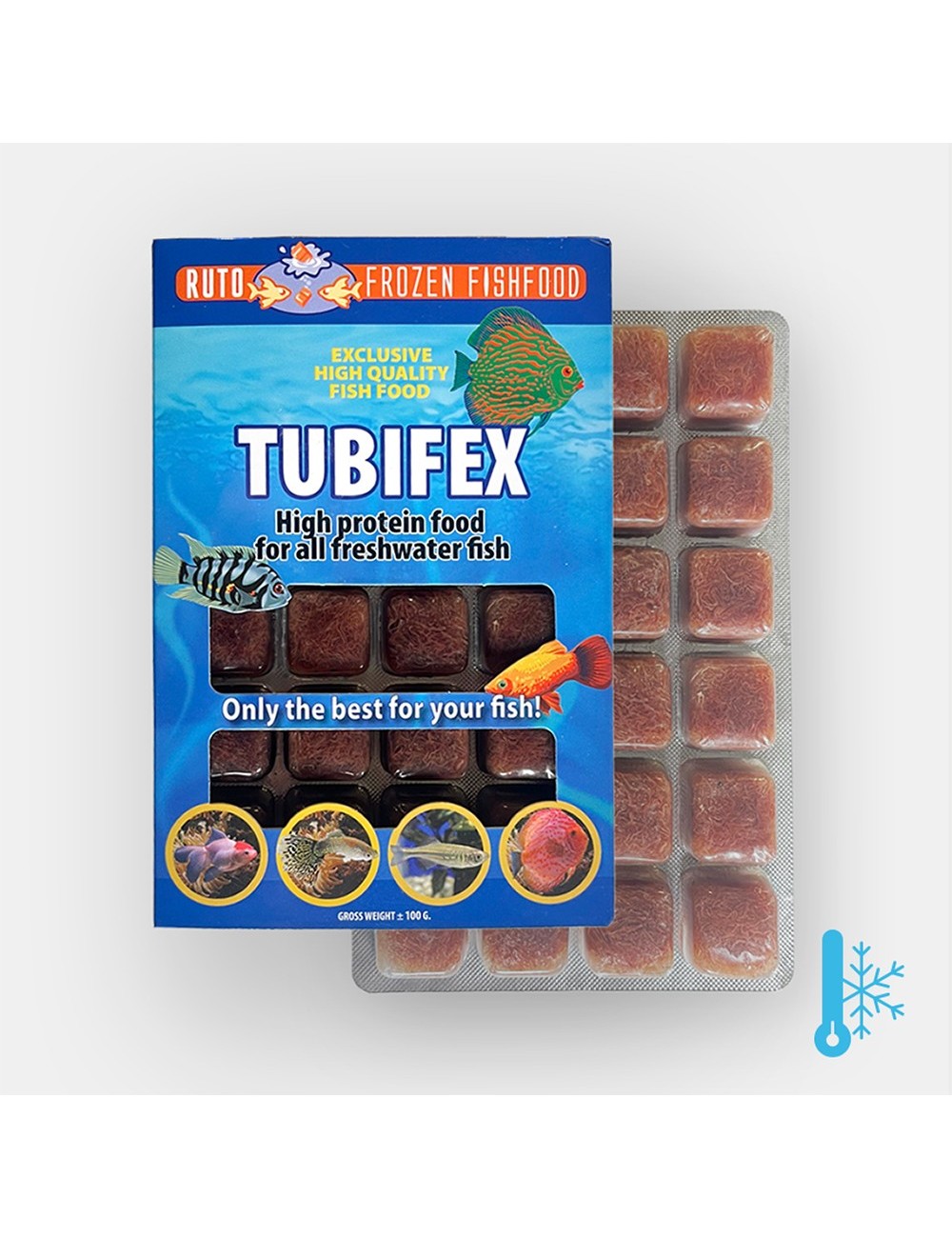 RUTO - Tubifex - Bloc - 20x100 g
