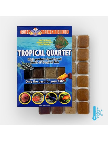 RUTO - Tropical Quartet - Bloc - 20x100 g