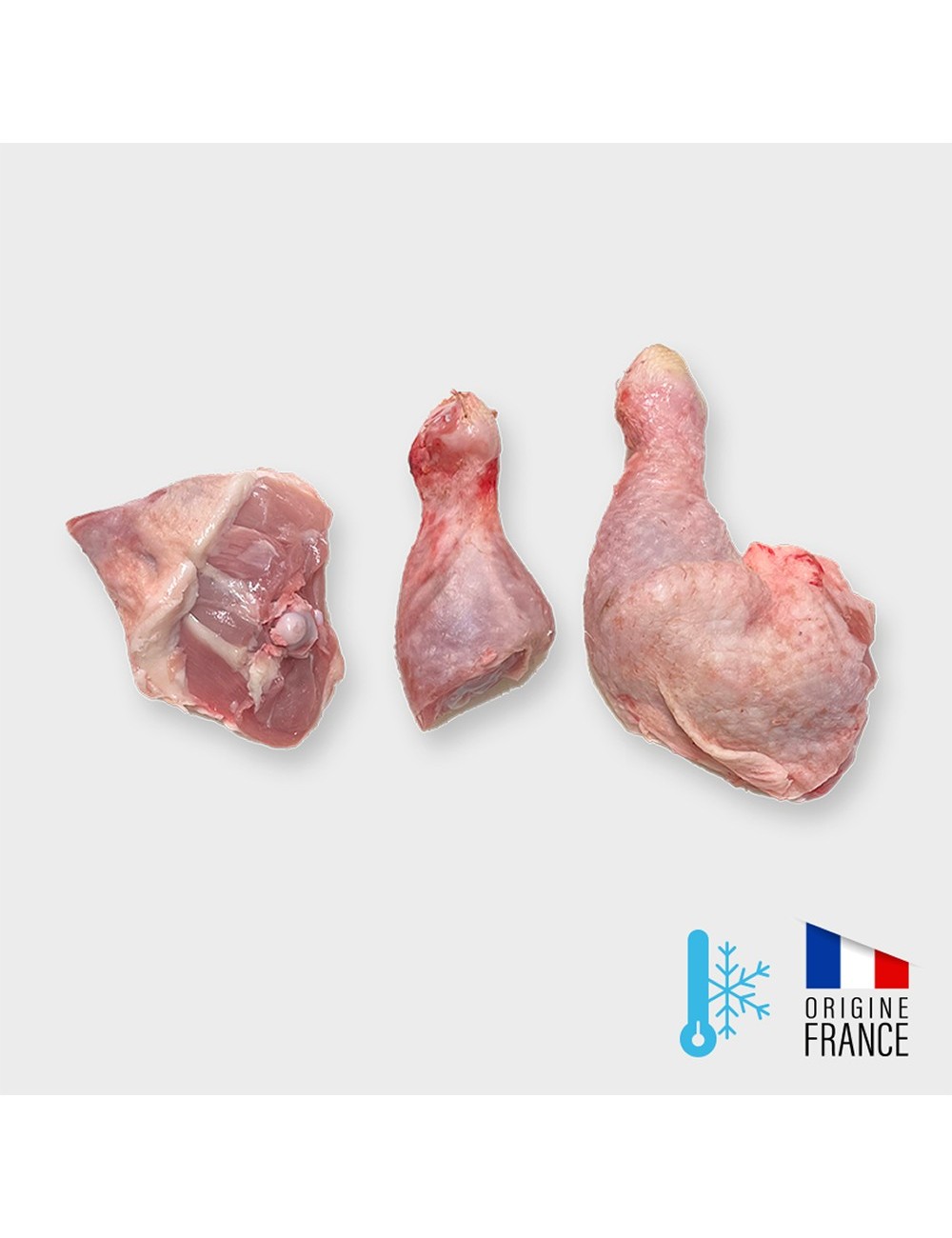 SAINT LAURENT - Poulet - Cuisse & Morceau - IQF