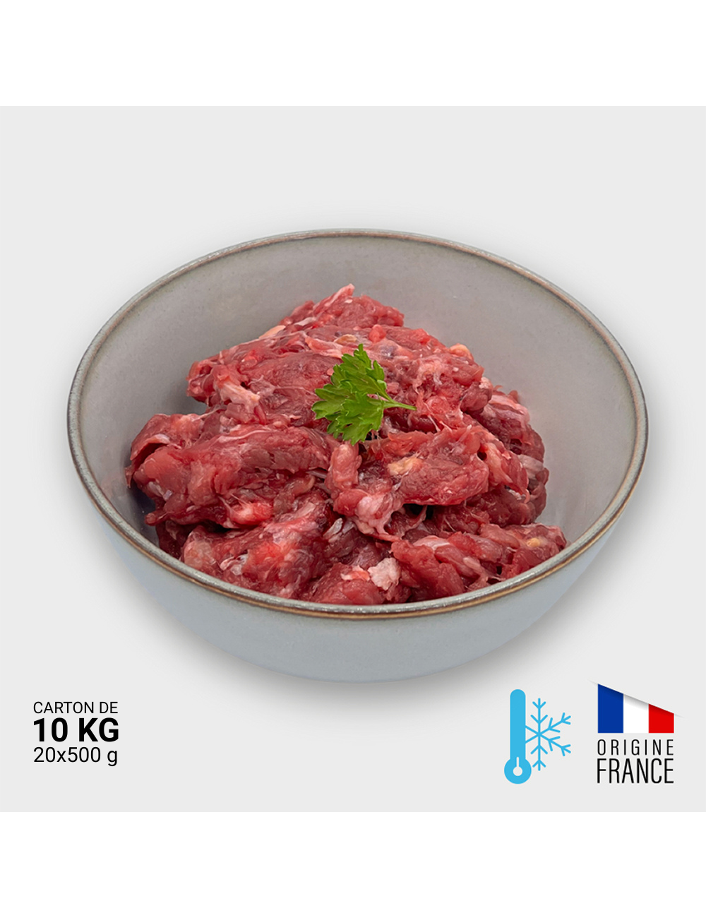 Bœuf broyé - 20 x 500 g | Saint Laurent