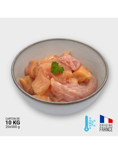 Filet de poulet en cube - 20 x 500 g | Saint Laurent