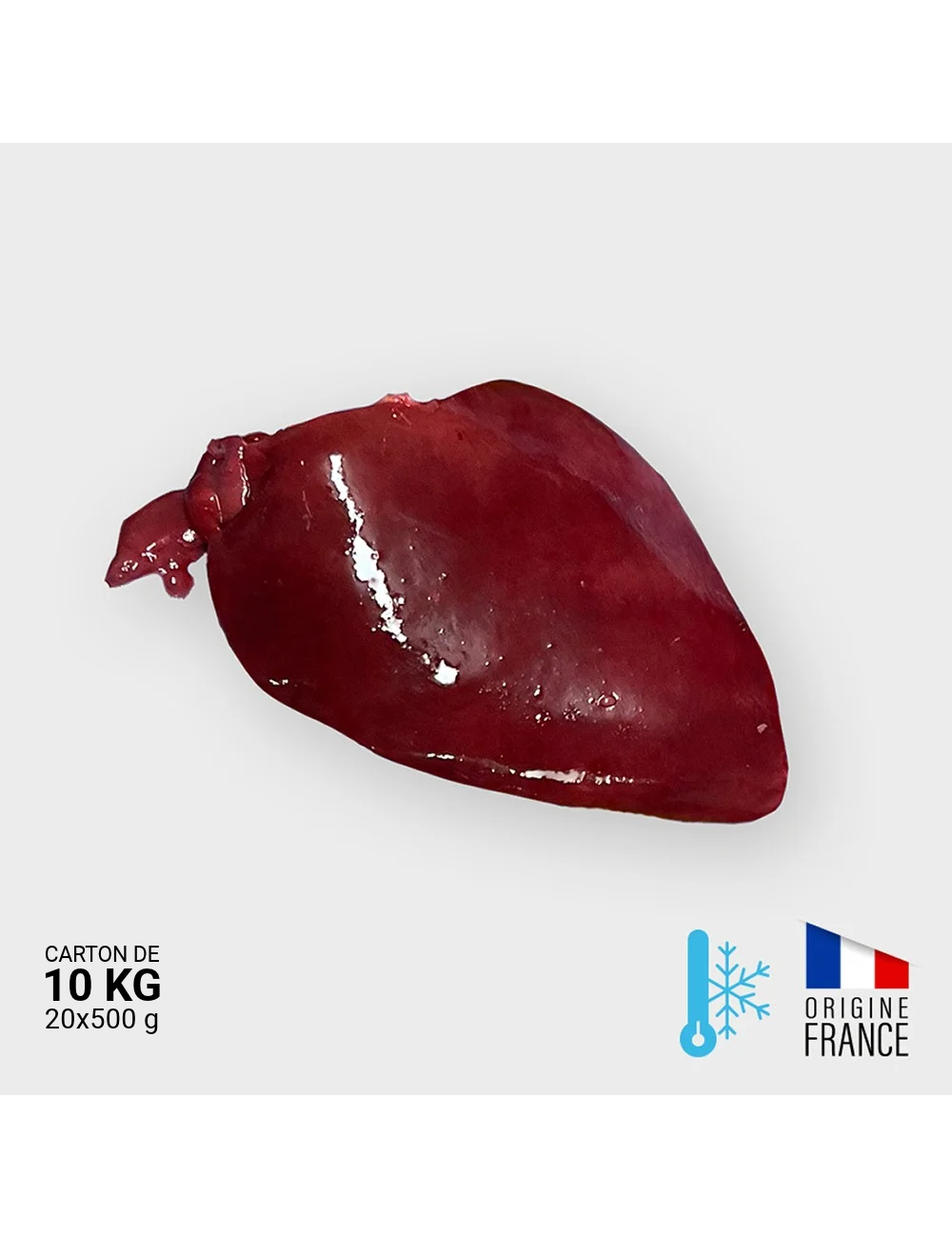 Hígado de pavo - 20 x 500 g | Saint Laurent