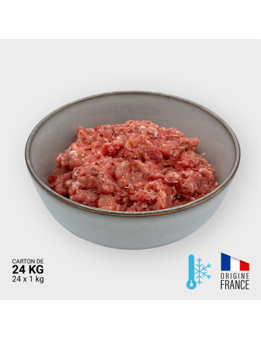 Cou de poulet haché - 24 x 1 kg | Saint Laurent