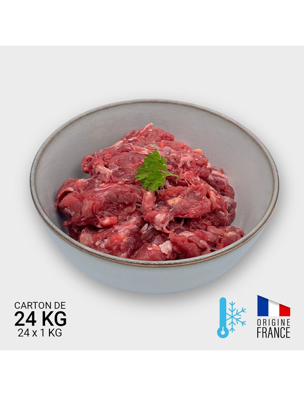 Minced beef - 24 x 1 kg | Saint Laurent