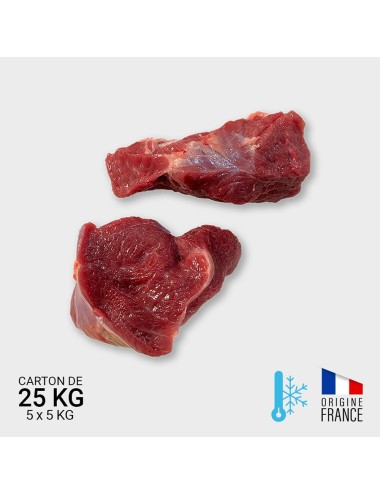 Viande de boeuf en morceaux - 5 x 5 kg | Saint Laurent
