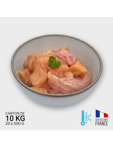 Filet de poulet en cubes - 20 x 500 g | Saint Laurent
