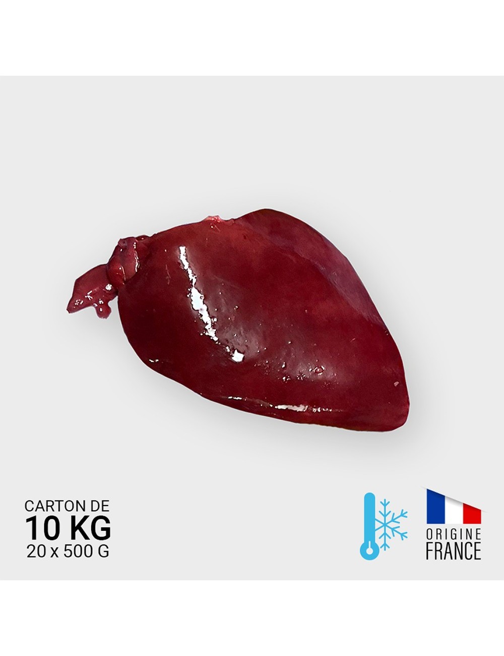 Hígado de pavo - 20 x 500 g | Saint Laurent