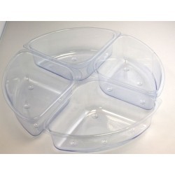 Plastic trays for TLC40 brooder