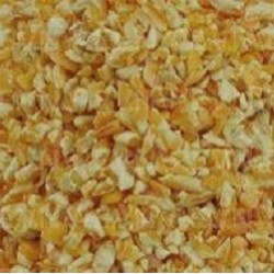 Crushed maize (corn)