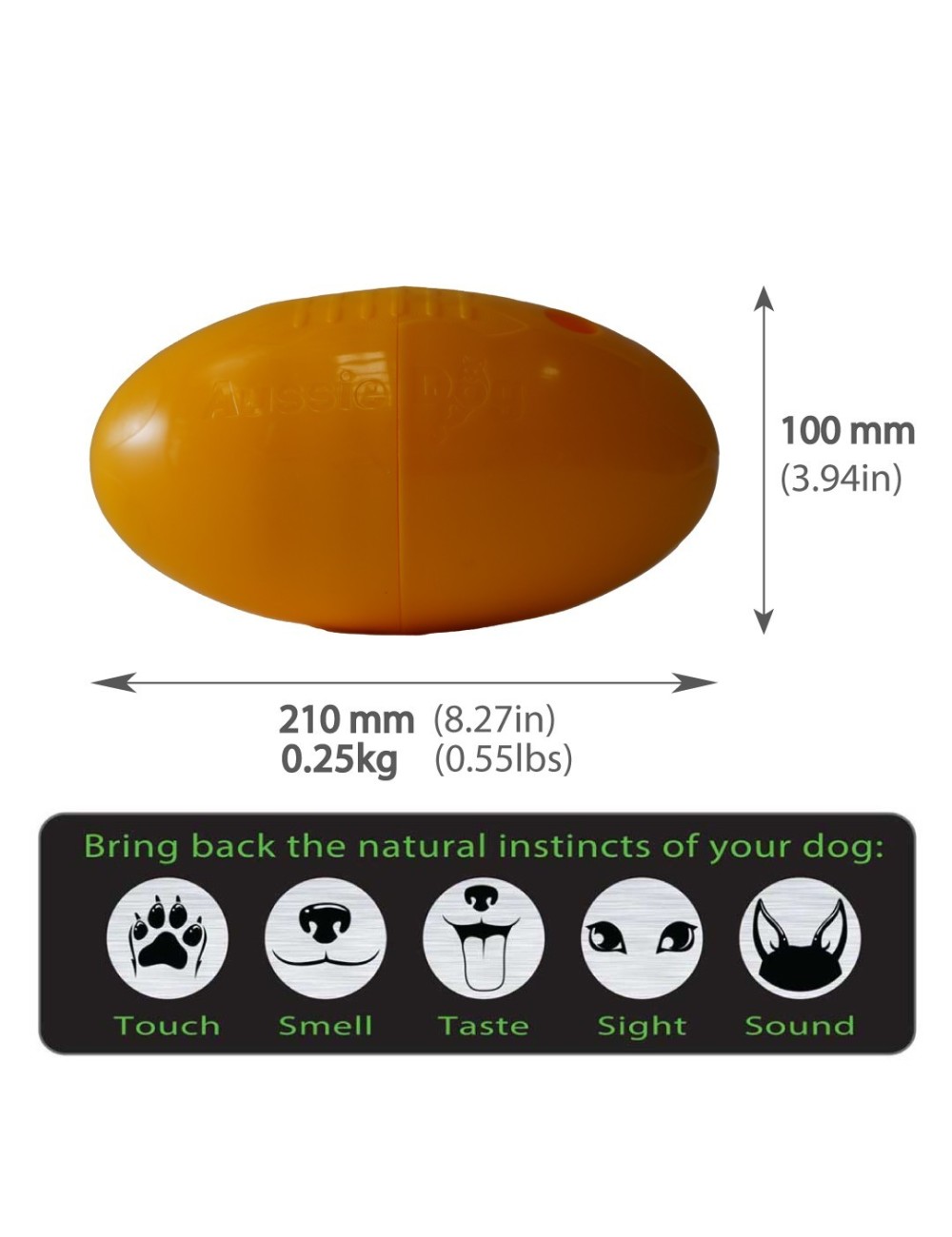 AUSSIE DOG - BFF1 Footy Feeder Small